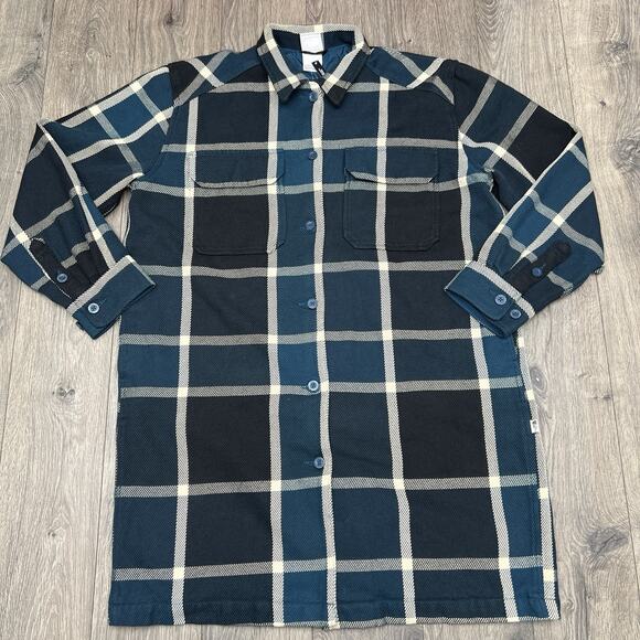 The North Face Valley Twill Utility Coat Size XL Womens Midnight Petrol Blue - Picture 1 of 16